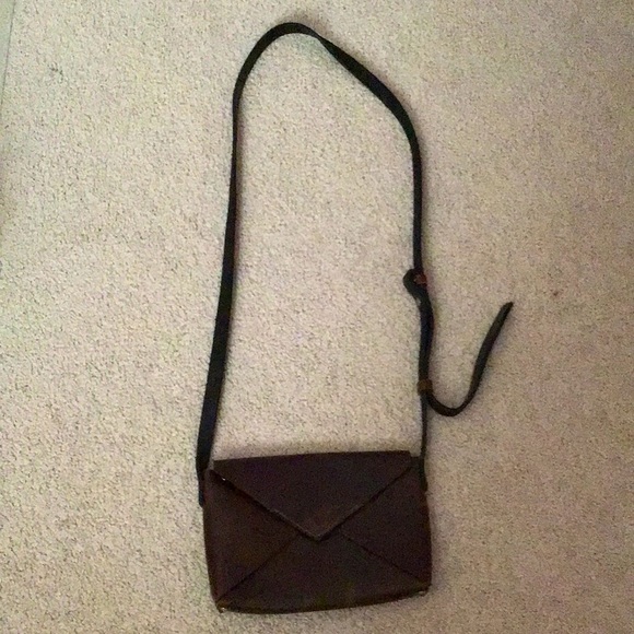 Brand new, brown leather cross body bag - Picture 1 of 1